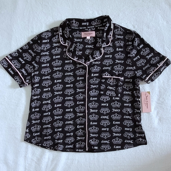 Juicy🍊 Couture "JC Love❤️ Crowns"👑 Sleepwear😴 Set - NWT - Picture 2 of 16